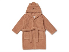 Liewood Mr Bear tuscany rose bathrobe Lily